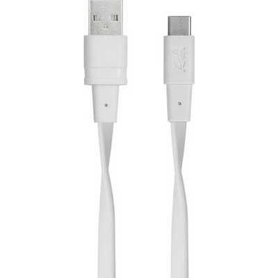 Rivacase 6002 WT1 USB-C 2.0, 1,2m, bílý