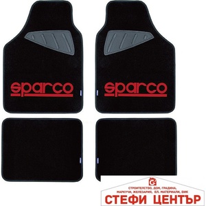 Sparco Стелки мокет SPC1903A Sparco Черни-Червени 4БР/К-Т (51418)