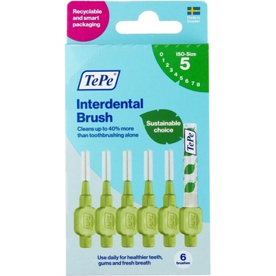 TePe Mezizubní kartáčky size 5 0,8 mm 6 ks papírová krabička