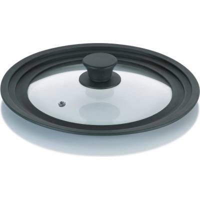 Kela Универсален стъклен капак със силиконов кант Concetta - Ø 22/24/26 см (KELA 11441)