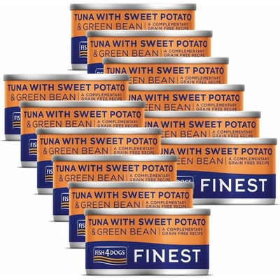Fish4Dogs Finest Tuna with Sweet Potato 12 x 85 g