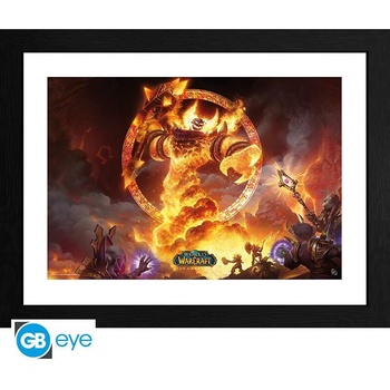 GBEye WORLD OF WARCRAFT - Framed print "Ragnaros" (30x40) (GBEYE-GBYDCO238)
