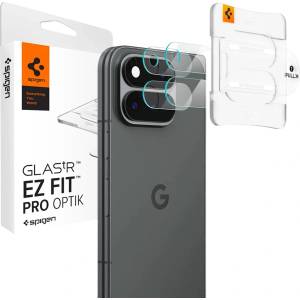 Spigen Протектор за камера Spigen Optik. tR EZ Fit Pro Camera Glass (AGL11491) (2 броя в комплект) - Google Pixel 11 Pro Fold - Прозрачен