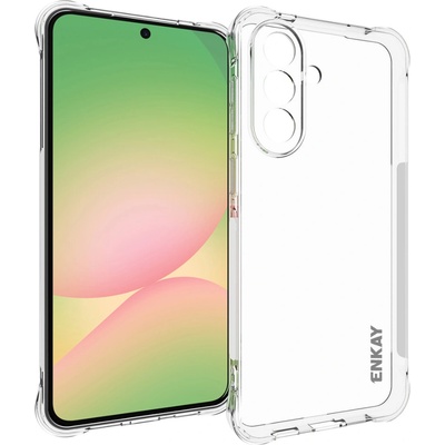 Samsung ENKAY HAT PRINCE Прозрачен Калъф за Samsung Galaxy A57 5G - TPU, Подсилени ъгли, Прозрачен