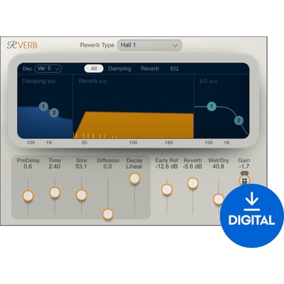 Waves Renaissance Reverb (Дигитален продукт)
