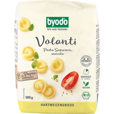 Byodo Volanti semolinové bio 0,5 kg