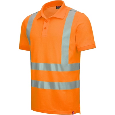 Nitras Motion Tex VIZ výstražné polo tričko s krátkým rukávem neonově oranžová XL
