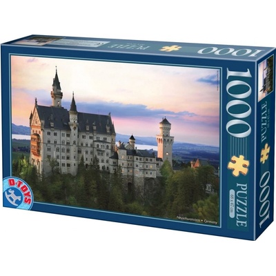D-Toys Neuschwanstein Německo 1000 dielov