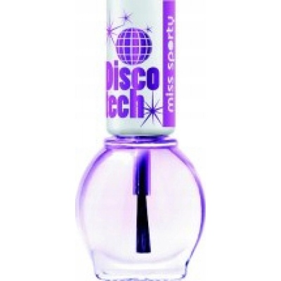 Miss Sporty Disco Tech lak na nechty 555 priehľadný 7 ml