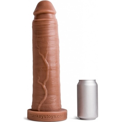 Mr. Hankey’s Toys Big Daddy XXXL, prémiové silikónové dildo s Vac-U-Lock 39,8 x 7,4–10,1 cm