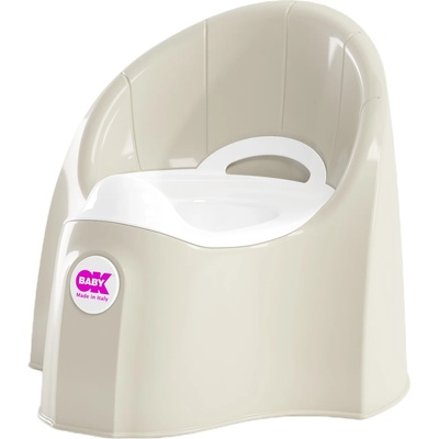 Бебешко гърне OK Baby - Pasha, екрю (OKBPA38911600)