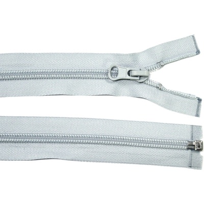 Spirálový zip no.5 rozepínací 65cm - více barev color: 714 světle šedá
