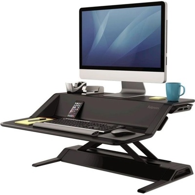 Stanice pracovní Fellowes Sit-Stand Lotus™ DX, černá