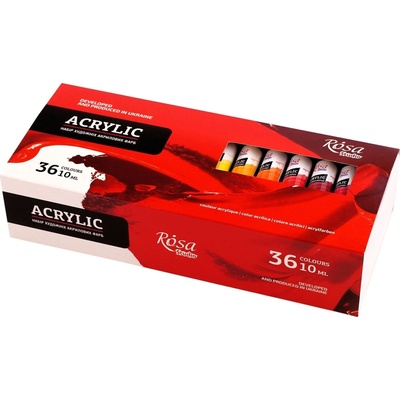 Rosa Studio Комплект акрилни бои 36x10ml (9074776)
