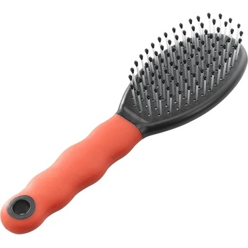 Ferplast Dog and cat brush M - Четка за кучета и котки с пластмасови зъбци, 22, 5 x 6, 5 x h 3 см