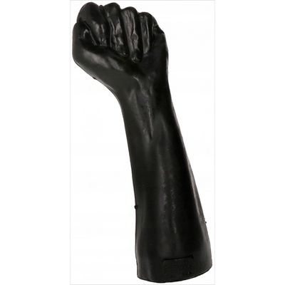 Domestic Partner Fist of Victory čierne vinylové dildo – ruka 26 x 5–9,4 cm