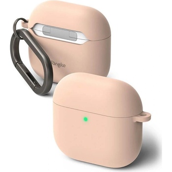RINGKE Калъф за Слушалки за Apple Airpods 4, Ringke Silicone Case, Розов (8800274964204)