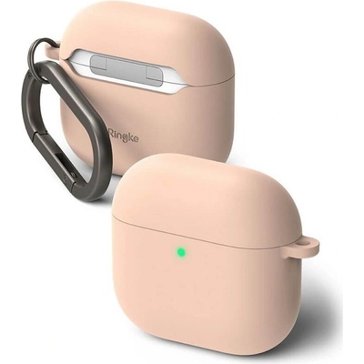 RINGKE Калъф за Слушалки за Apple Airpods 4, Ringke Silicone Case, Розов (8800274964204)