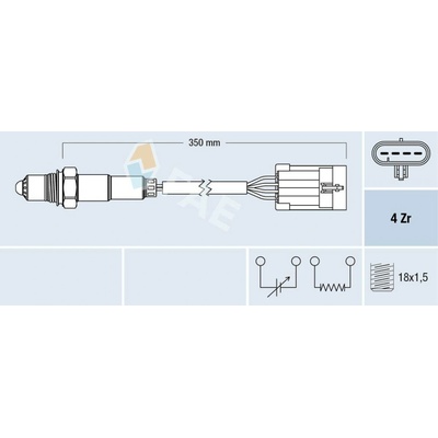 Lambda sonda FAE 77195