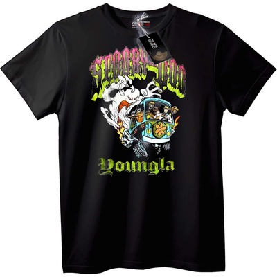 NOONEBRAND Тениска Болна повръщаща кола - 6XL, Black