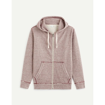 Celio Бургундска мъжка блуза с качулка Celio Celio | Cherven | МЪЖЕ | S