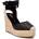 XTI 143951 Wedge Espadrilles - Black (Black)