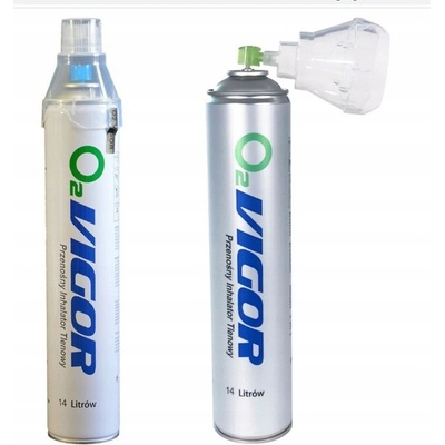 O2 Vigor Inhalační kyslík 14 litrů – Zboží Dáma