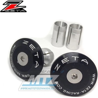 Koncovky/závaží řídítek Zeta Classic (pro vnitřní průměr řídítek ¤13/¤17mm) - ZETA ZE48-7105 - černé ZE487105