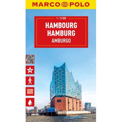 Hamburk 1:12 000 / mapa města MARCO POLO