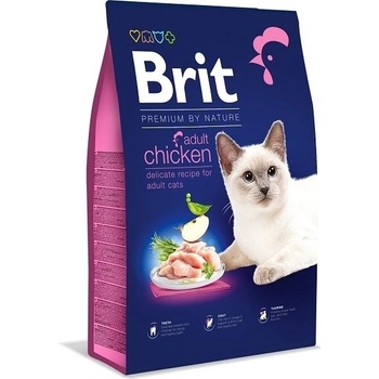 Brit Premium by Nature Cat. Adult Chicken 8 kg