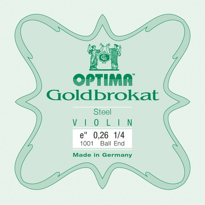 Optima Struny pro housle GoldbrokatE 0,26 K medium 30938