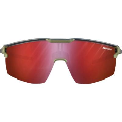 Julbo Очила за колоездене Julbo Ultimate Reactiv HC S0-3 (VLT 15-87%) Cycling glasses - Dark Grey / Green Army / Brown (205-5961-0111)