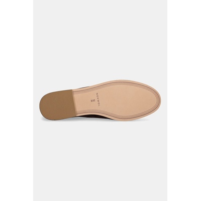 Nokwol Велурени мокасини Nokwol Mica в кафяво с равна подметка Mica (Mica.Chocolate.Suede)
