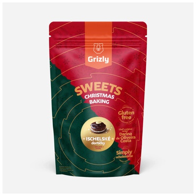 GRIZLY Sweets Zmes na ischelské tortičky bezlepkové 340 g