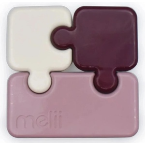 Melii Кутия за храна Melii Luxe - Puzzle, 850 ml, розов (ML40021)