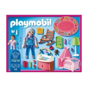 PLAYMOBIL 70210 Dollhouse Babyzimmer