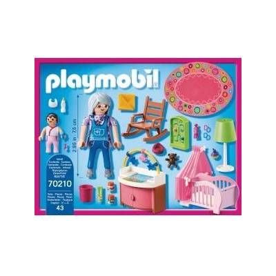 PLAYMOBIL 70210 Dollhouse Babyzimmer