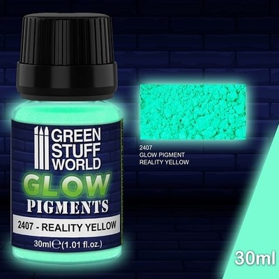 Green Stuff World Glow Pigments Reality Yellow 30ml