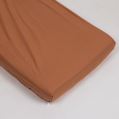 Tulimese prostěradlo jednobarevné skořicové 60x120