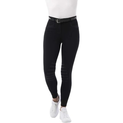 EQUITHEME Dětské jezdecké rajtky Je Taime černé/modré