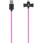 Kate Spade Дизайнерски USB кабел за устойства с Lightning порт - Kate Spade New York Lightning USB Cable (розов) (KSPW-223-BLKVS)