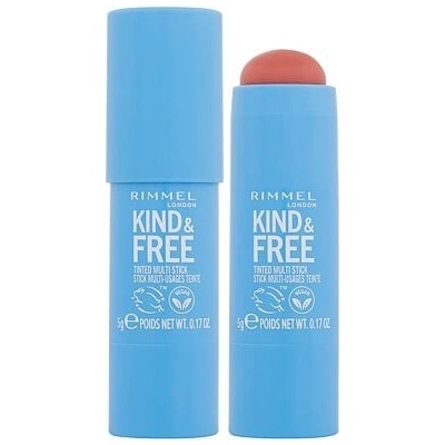 Rimmel London Kind & Free Tinted Multi Stick multifunkční tónovací tyčinka 001 Caramel Dusk 5 g – Zboží Dáma