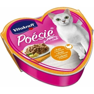 Vitakraft Poésie Sauce tray turkey/cheese 85 g