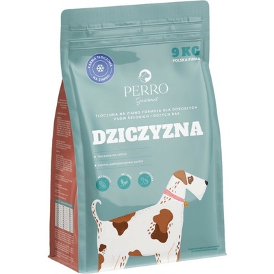 PERRO Gourmet Cold-pressed zvěřinové 9 kg