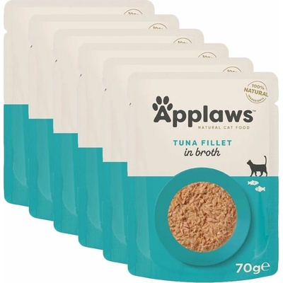 Applaws s tuňákem ve vývaru 6 x 70 g