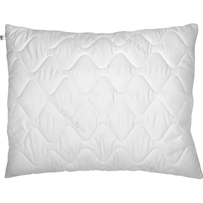 2P SERVIS Polštář prošívaný Aloe Vera bílá 100% Polyester mikrovlákno 70x90