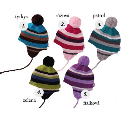 Pletex dětská pletená čepice