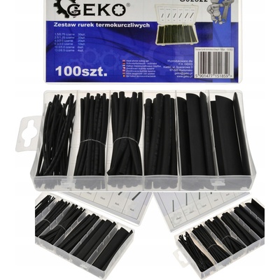 Geko G02822 Zmršťovacie bužírky 100ks