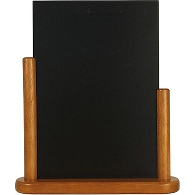 Securit Elegant Křídová tabule, platforma 15 x 10 cm, teakové dřevo