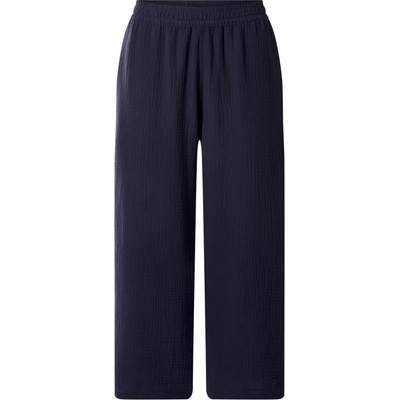 Esmara Dámské mušelínové kalhoty tmavě modrá – Zboží Dáma